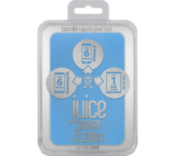 JUICE Power Station Portable Power Bank - Blue